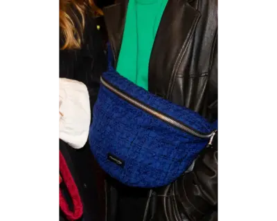 Sac banane Custine XL tweed Rive Droite — photo 1