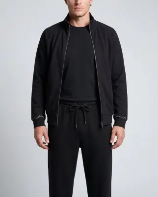 Pantalon Noir en Coton organique / Coton — photo 4