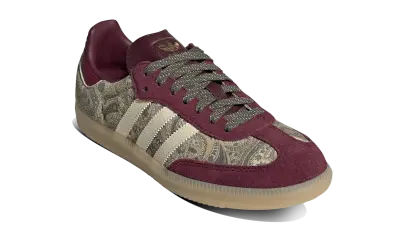 Adidas Samba OG Liberty London Maroon Warm Vanilla — photo 3