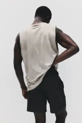 Débardeur de sport Regular Fit DryMove™ - Beige — photo 3