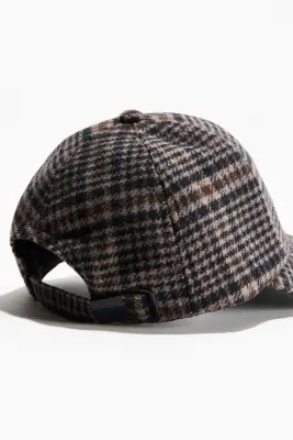 Casquette en laine mélangée - Taupe/chien — photo 2