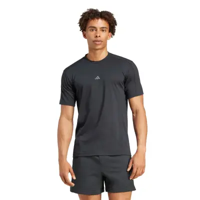 ADIDAS TEE SHIRT YOGA Noir — photo 2