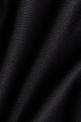 Top à manches chauve-souris avec détail à nouer - Noir — photo 5
