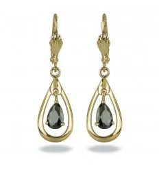 Boucles d oreille plaque or 17195-n