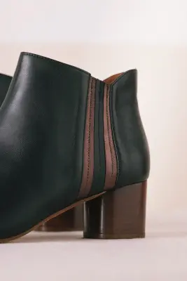 bottines à talon leonard noir — photo 2