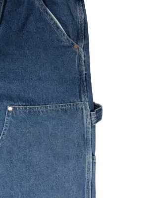 Double Knee Pants Heavy Stone Wash Denim — photo 3
