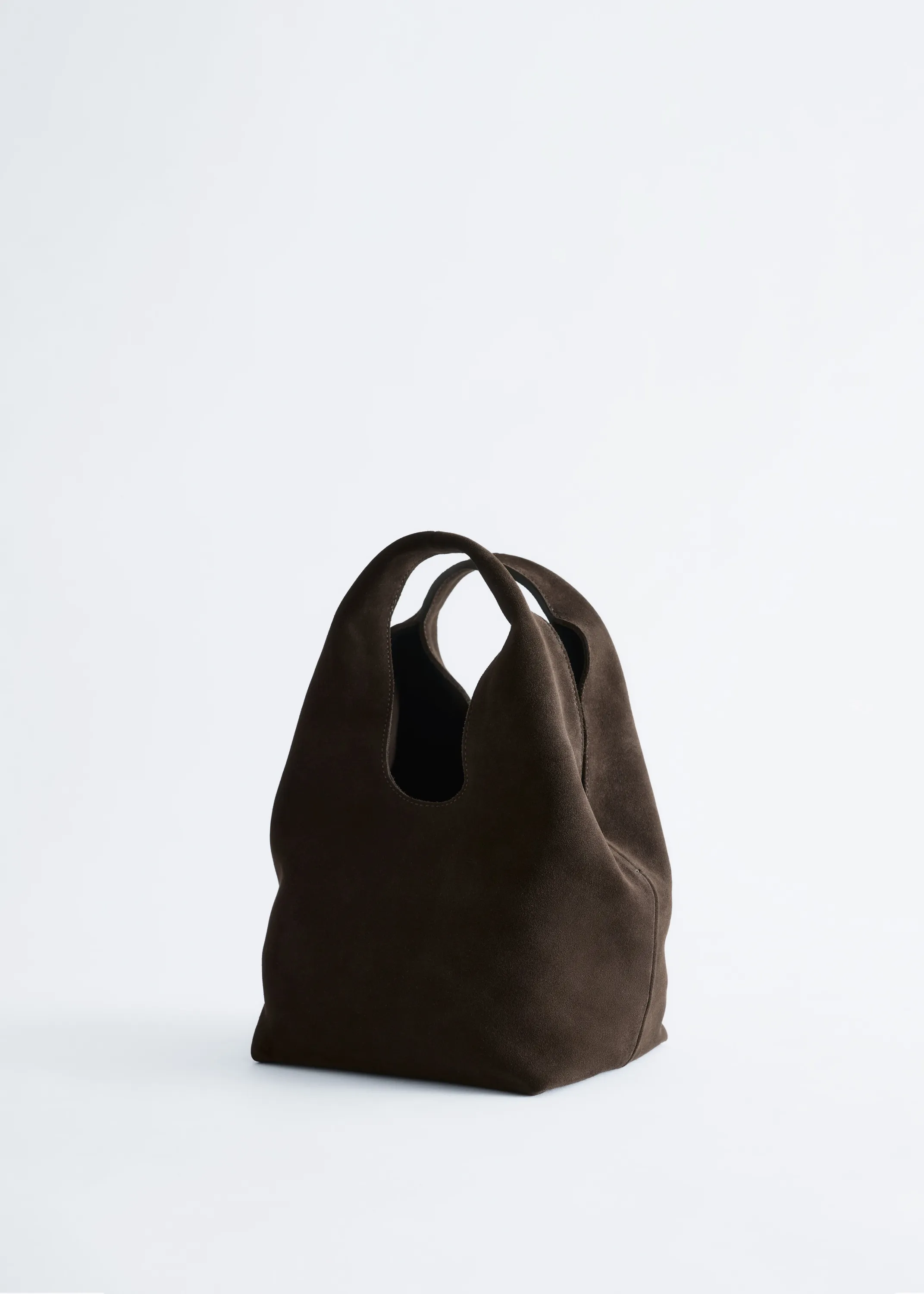 Mini sac cabas - Marron foncé
