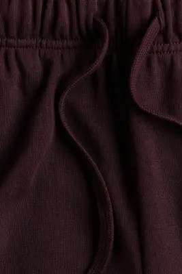 Pantalon jogger à jambes droites - Bordeaux — photo 4