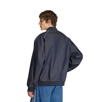 Adidas SST Denim Track Top Indigo Denim — photo 3