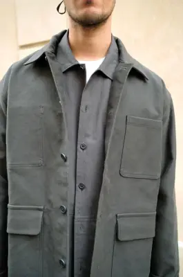 MAN-TLE – MENS JEBOK JACKET R21J2 – TARMAC MOLESKIN — photo 2