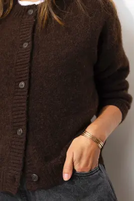 Cardigan col rond Femme — photo 5