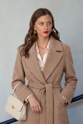Giselle Wrap Coat — photo 2
