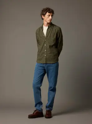 Chemise Mercer Evergreen/Dark Khaki — photo 2