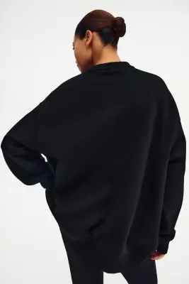 Sweat oversize - Noir — photo 3