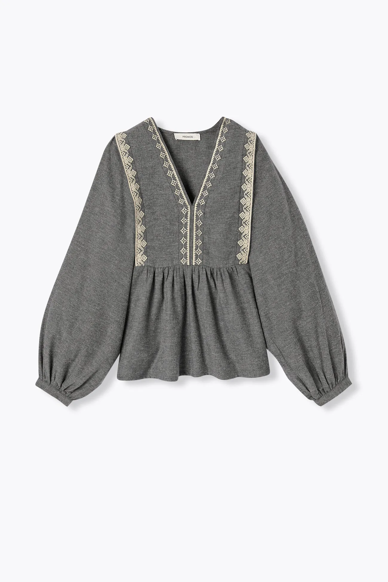 Blouse brodée Femme