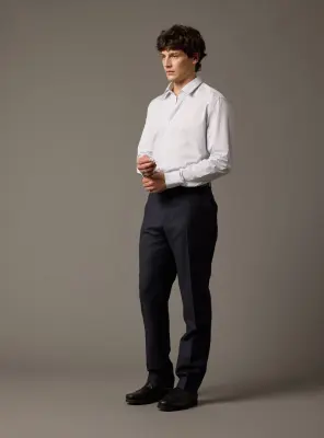 Chemise Jake Ciel/White — photo 4