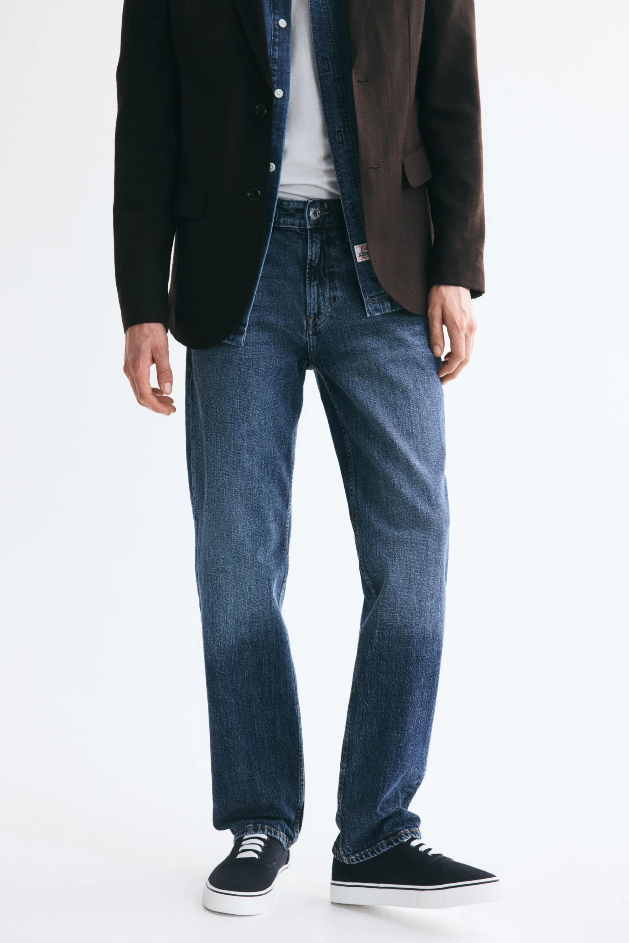 Regular Jeans - Bleu denim foncé