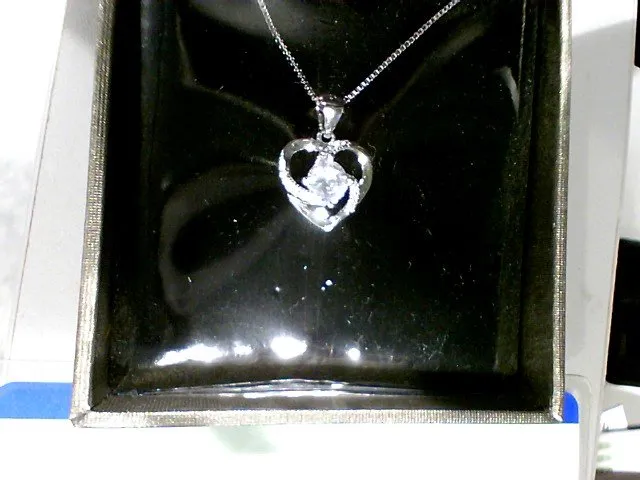 Collier coeur 925 argent