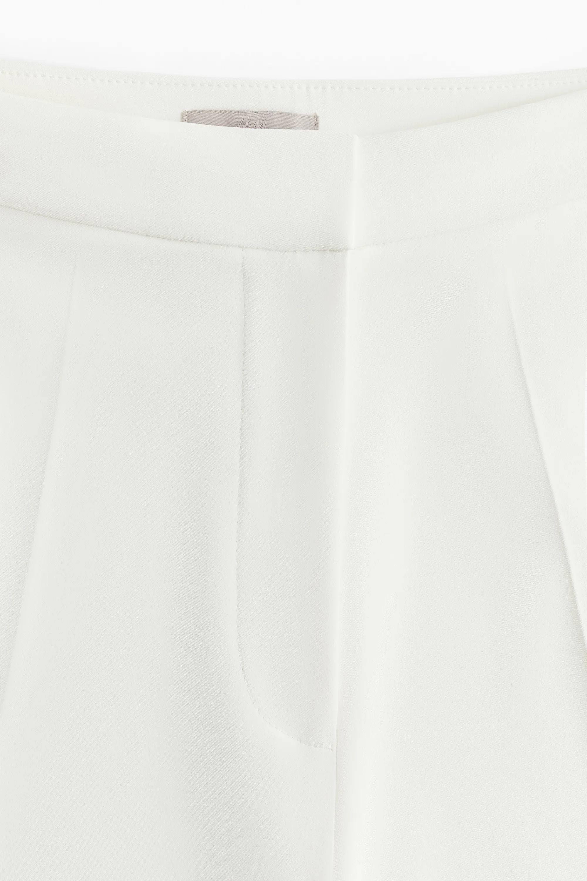 Pantalon large - Blanc