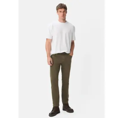 CAMEL ACTIVE PANTALON GRANDE LONGUEUR Kaki — photo 3