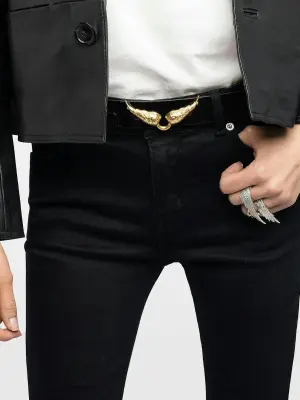 Ceinture Rock Reversible Vintage 30mm — photo 5