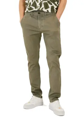 CAMEL ACTIVE CHINO GRANDE LONGUEUR Kaki — photo 2
