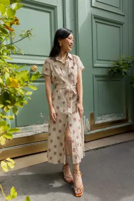 Soline - fleuri rayé — photo 1