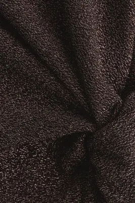 Robe avec détail torsadé - Marron foncé — photo 5