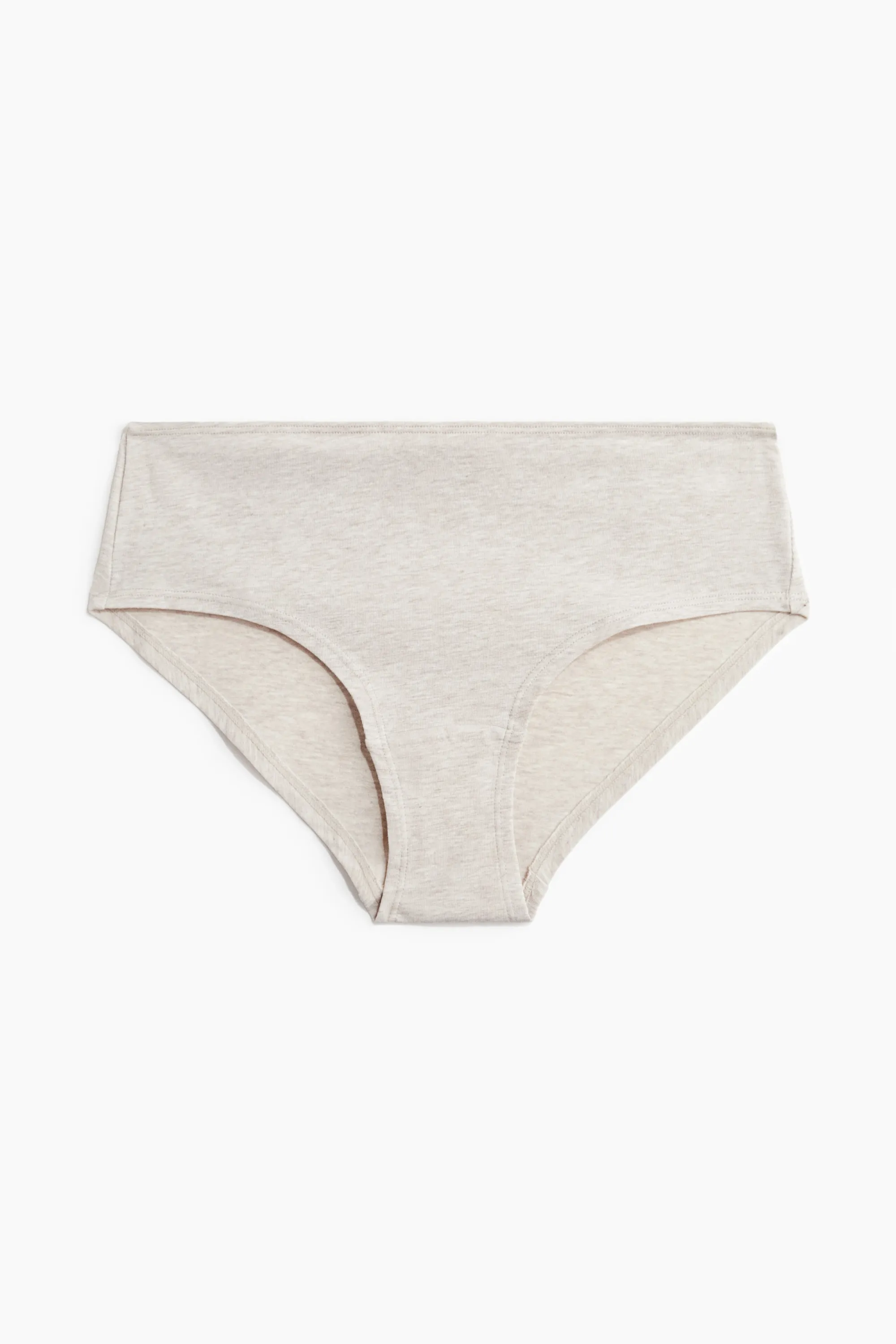 Lot de 10 culottes Hipster - Beige chiné/blanc/crème