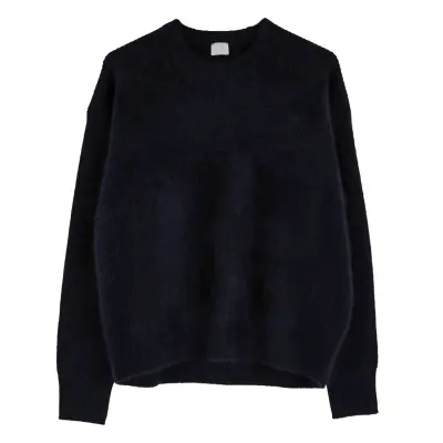 Pull black navy  à col rond - ref 23109 - CT Plage — photo 1