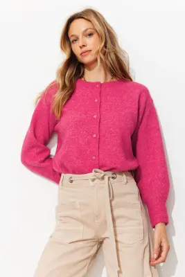 Cardigan enrichi en laine — photo 2