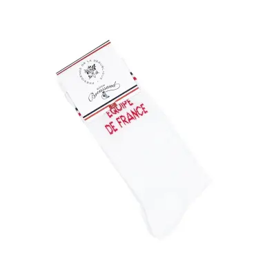 Mi-chaussette sportwear Elysée Blanc — photo 3