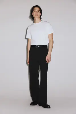 Chino Loose Fit Four-way Stretch - Noir — photo 2