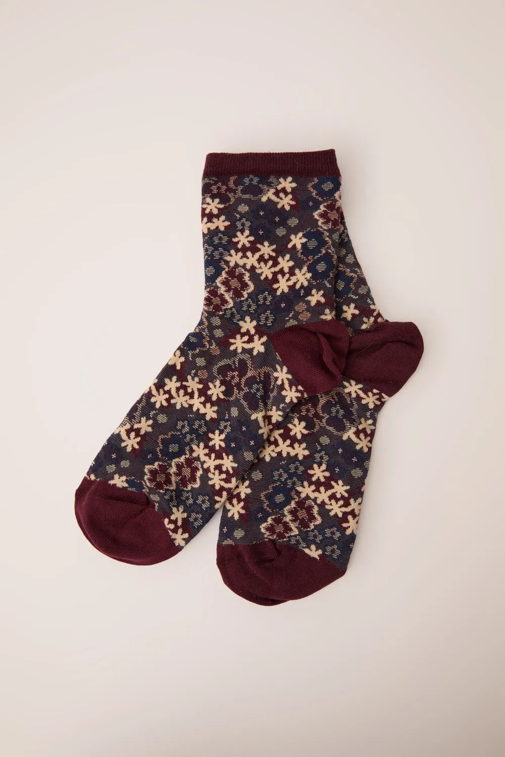 Chaussettes Octavia Jacquard