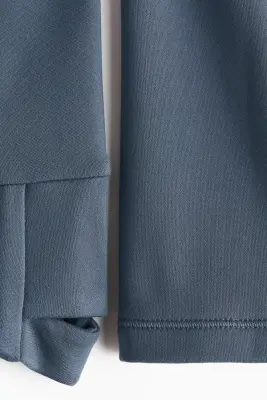 Veste de sport chaude Fleece SoftMove™ - Bleu acier — photo 4
