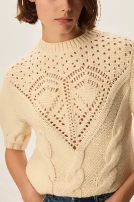 Pull Doline Creme — photo 2