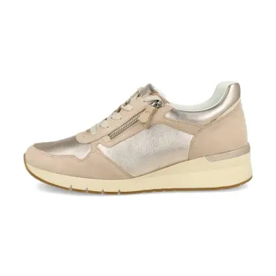 Baskets Gabor 66.508.82 Beige - Lacets Grande Pointure Femme — photo 2