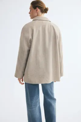 Manteau 3/4 - Taupe clair — photo 5