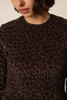 Tee-shirt Flora Leopard — photo 4
