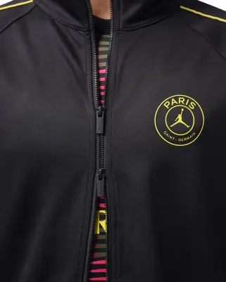 PSG Jordan Tricot Jacket Black — photo 4