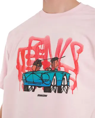 Tee Bboy Brown Crew Pink — photo 2