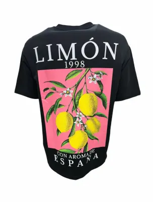 T-shirt oversize citrons — photo 4
