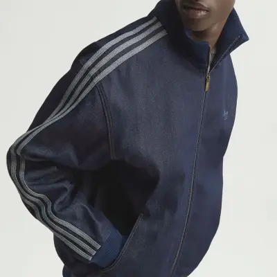 Adidas Denim FB Track Top Indigo Denim — photo 4