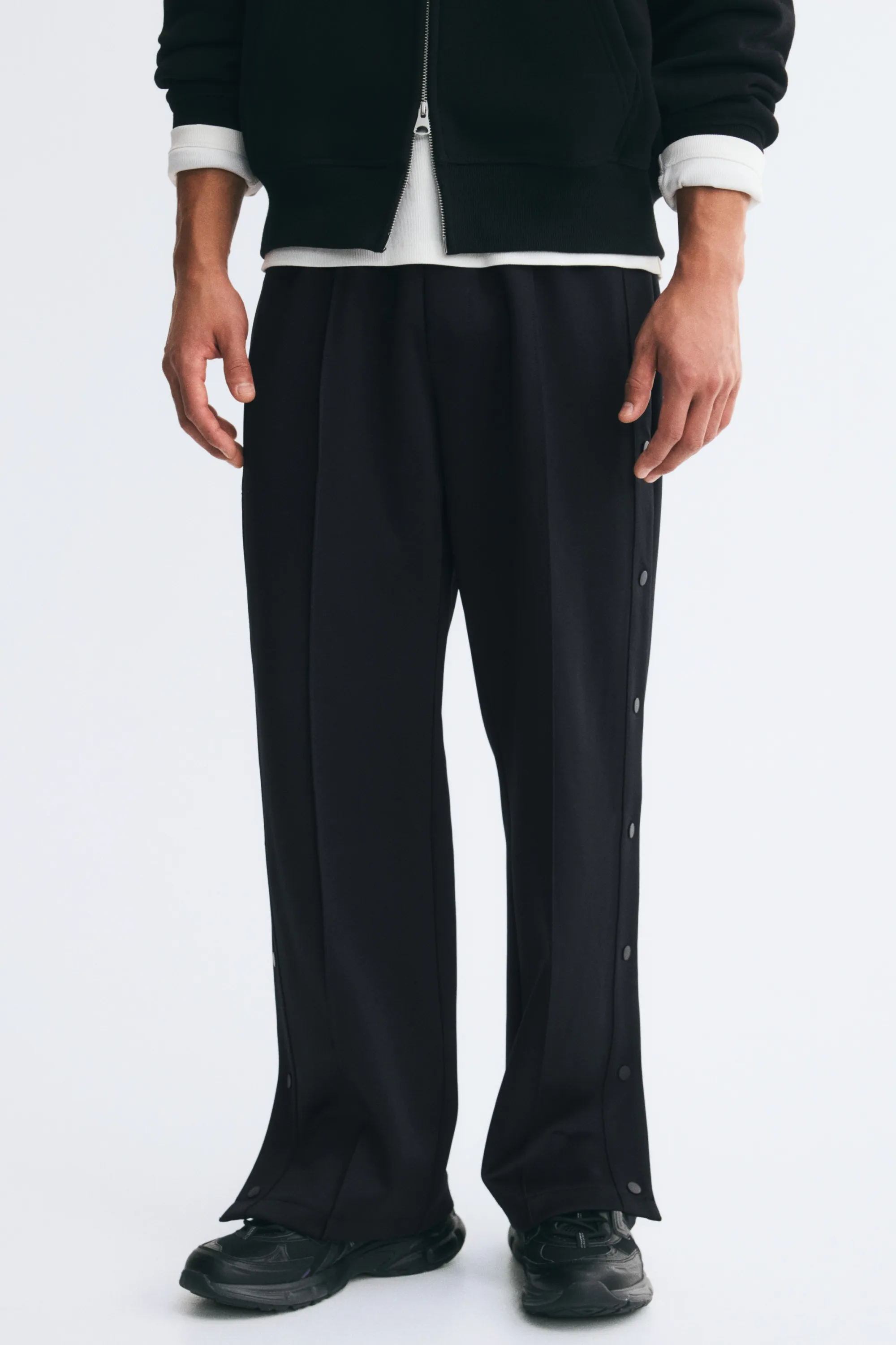 Pantalon jogger Relaxed Fit - Noir