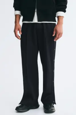 Pantalon jogger Relaxed Fit - Noir — photo 1