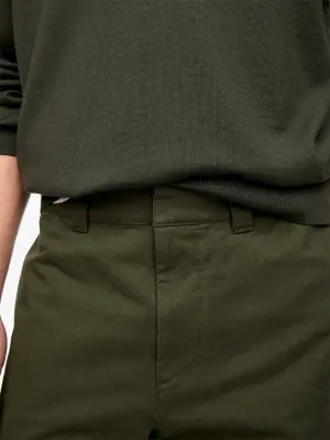 Pantalon chino large de style utilitaire - Vert kaki — photo 3