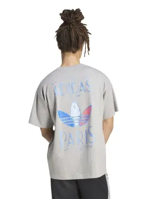 Paris Trefoil Logo Tee Grey — photo 4
