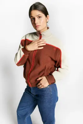 Indee – Veste polaire Waffle Coffee — photo 3