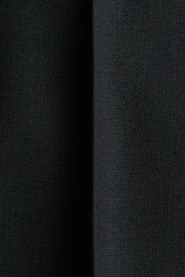 Pantalon chic en laine mélangée - Noir — photo 4