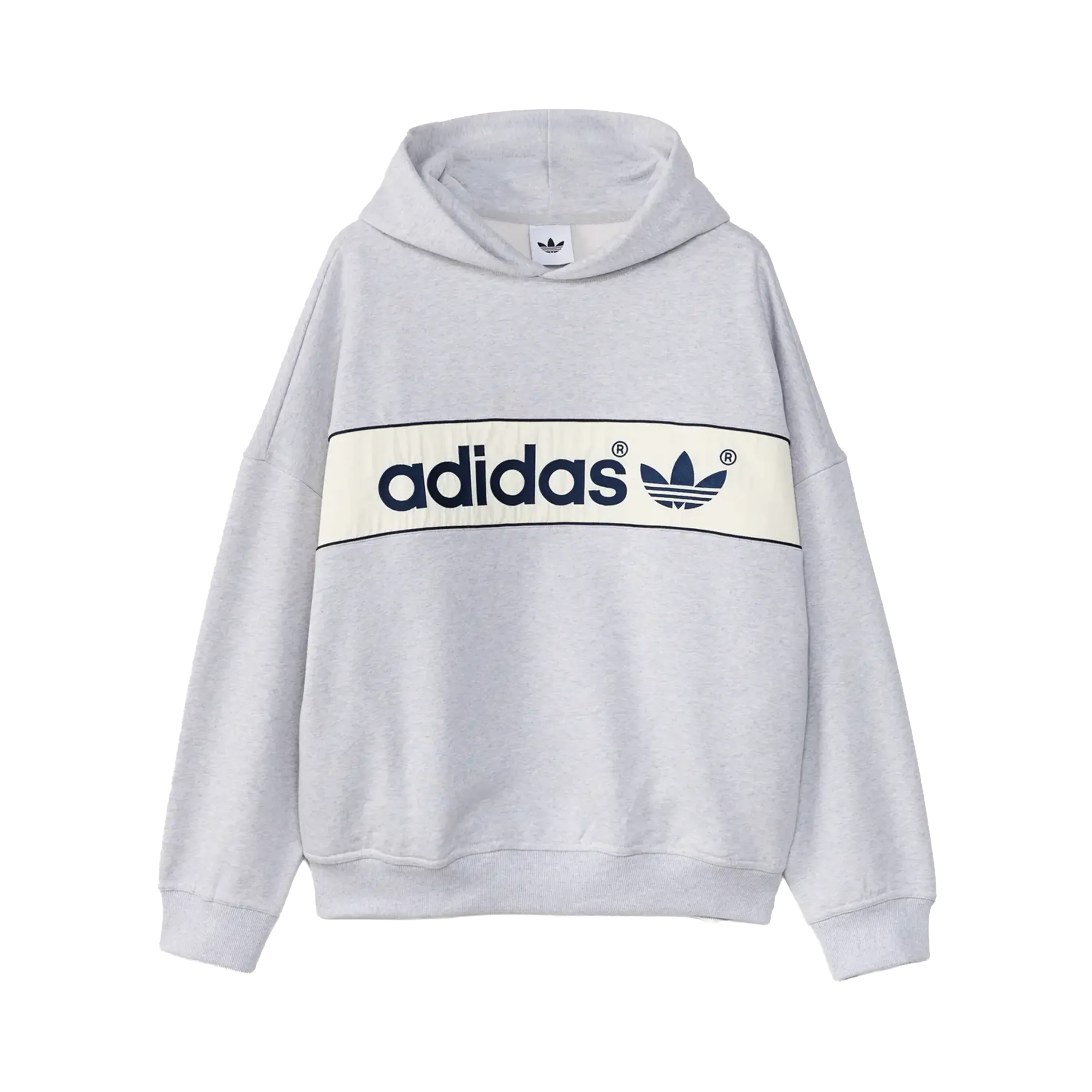 Adidas adiSignature Block Hoodie Light Grey